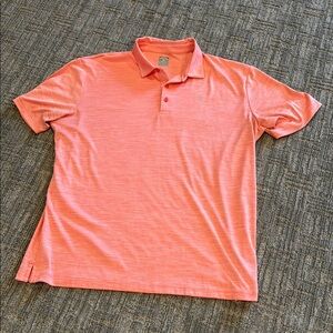 Men's Coral Polo Shirt